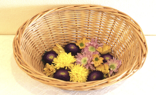 お別れ花