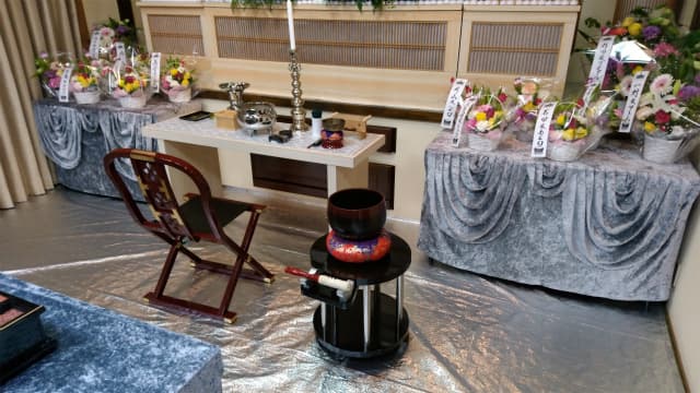 もみじ会館での第3回華の追悼会の様子4