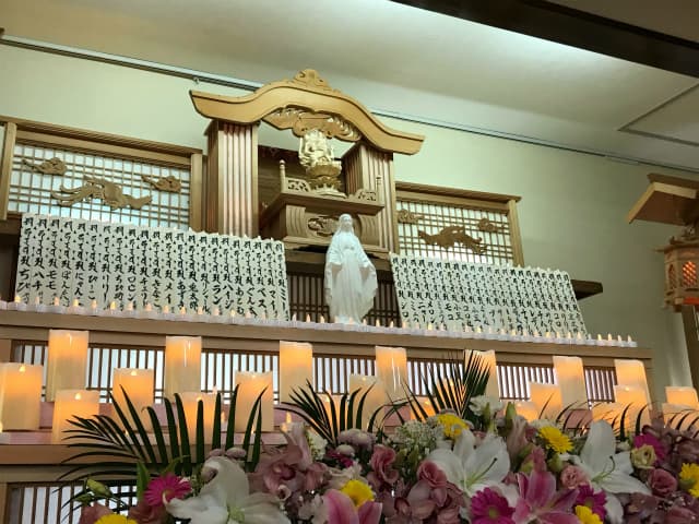 もみじ会館での第5回華の追悼会の様子1