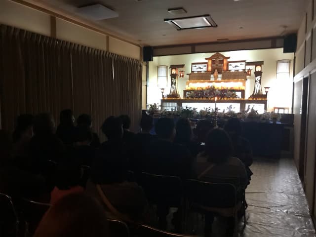 もみじ会館での第5回華の追悼会の様子5