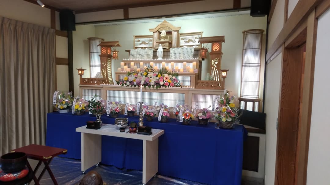 もみじ会館での第6回華の追悼会の様子2